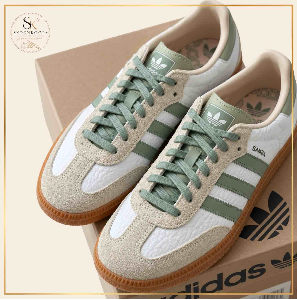 Samba Olive Grey
