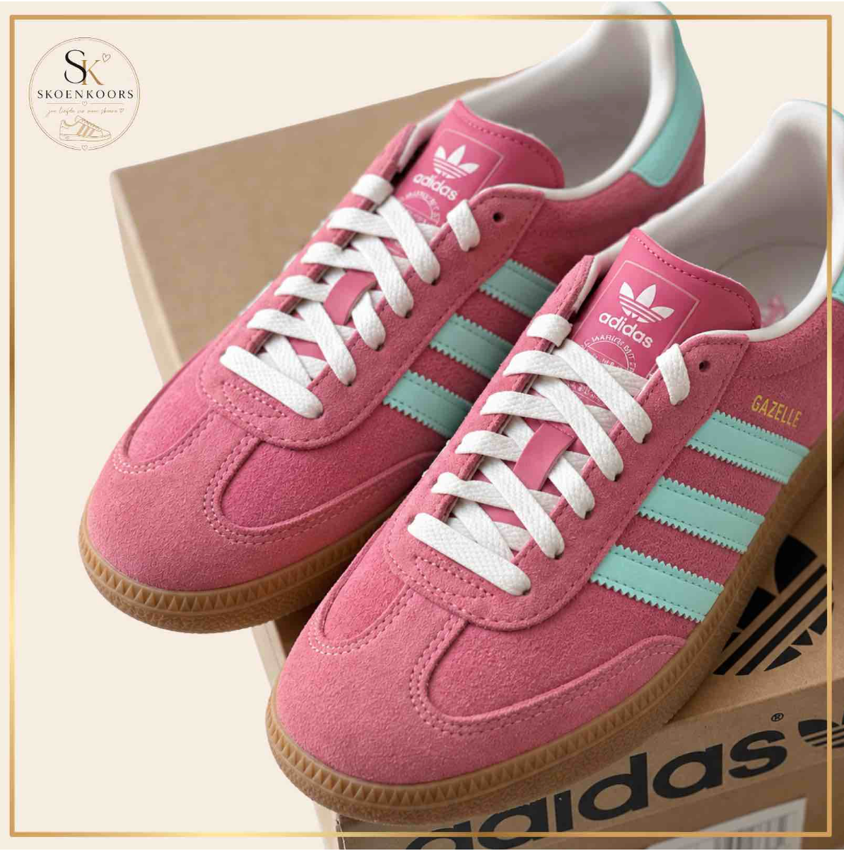 Gazelle Pink Blue