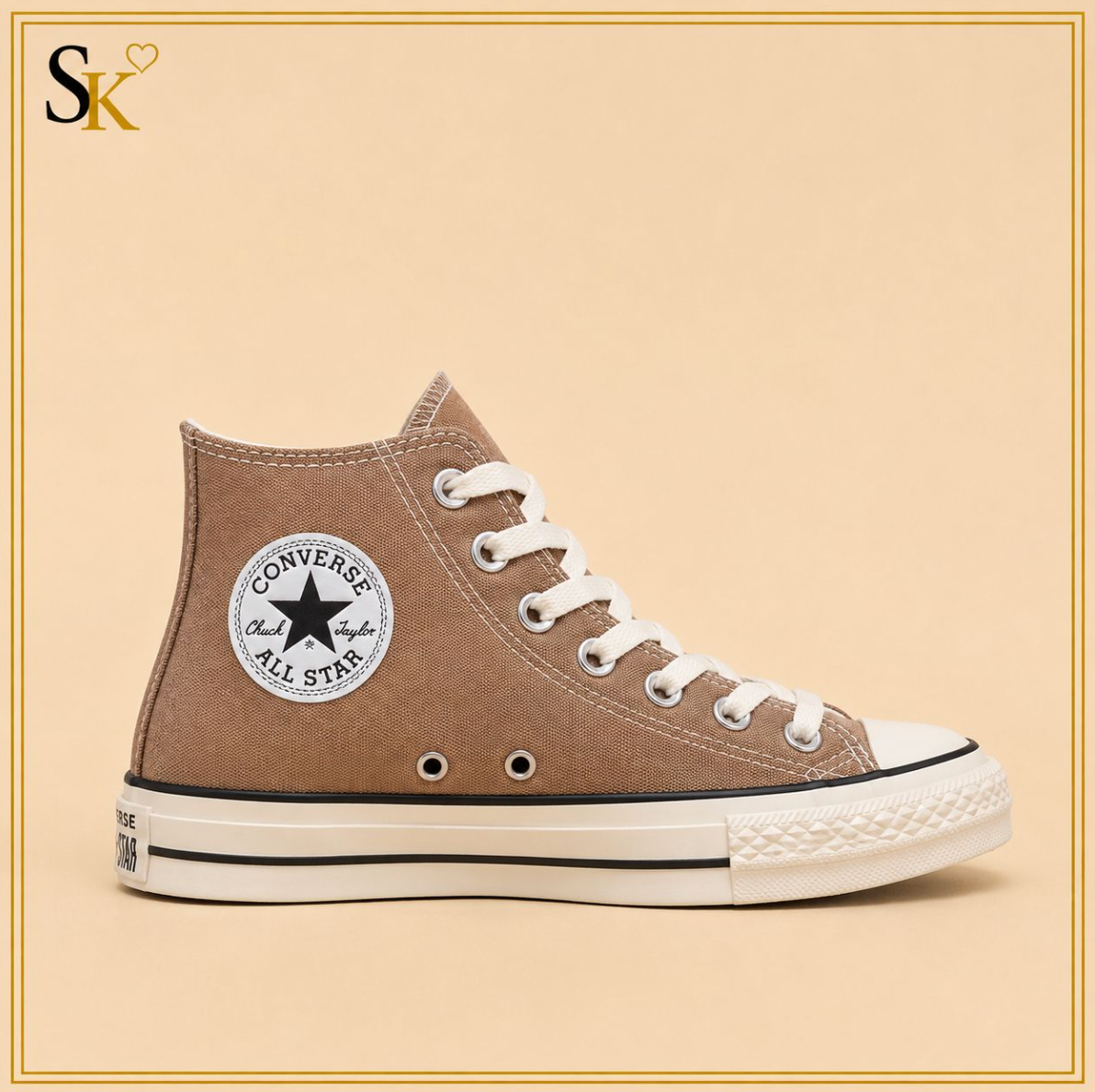 Bruin Hightop Converse Sneaker